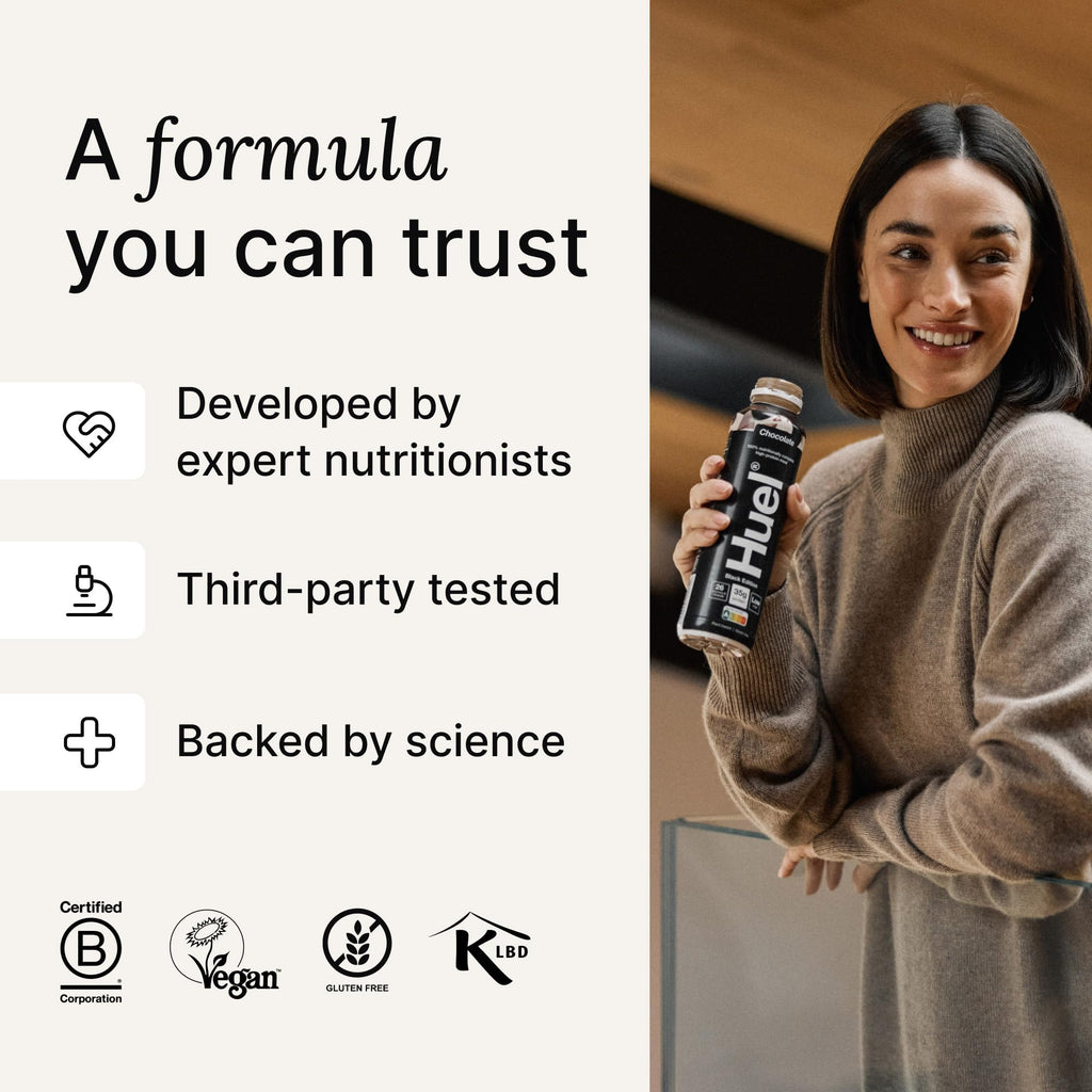 Black Edition Ready-to-Drink Vegan Protein Shake K382