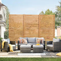Wooden Privacy Screen 36" W x 73" H Z21236