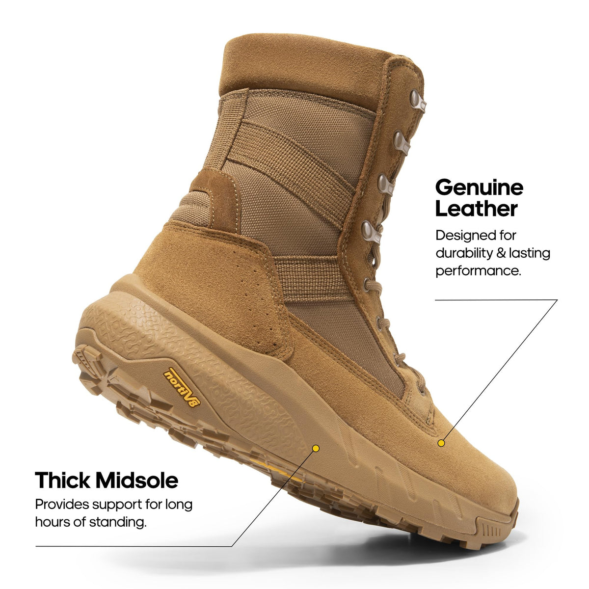 Men's Breathable Tactical Work Boots X385