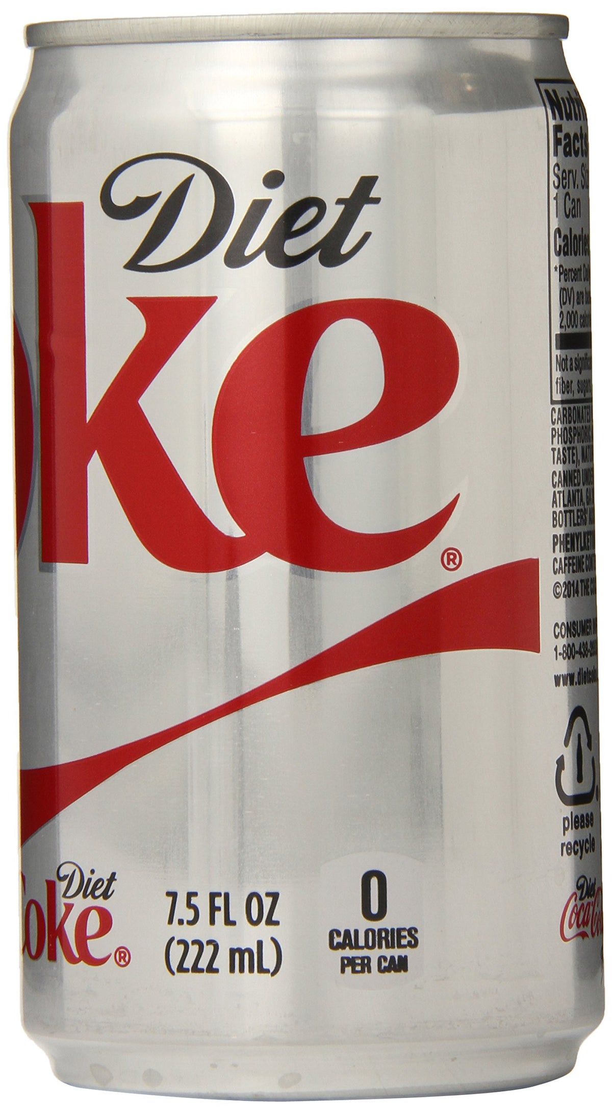 Diet Coke Mini-Cans, 7.5 fl oz (Pack of 24) E259395