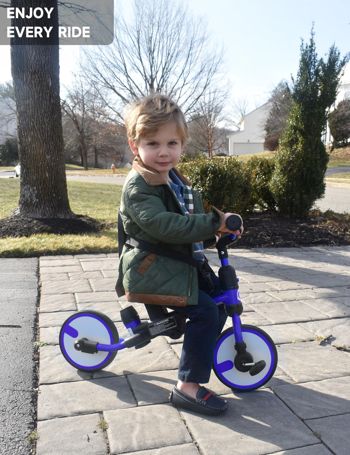 Toddler Tricycle with Push Handle X992519