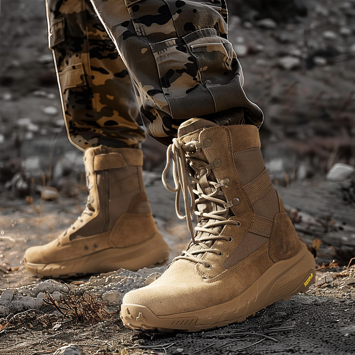 Men's Breathable Tactical Work Boots X385